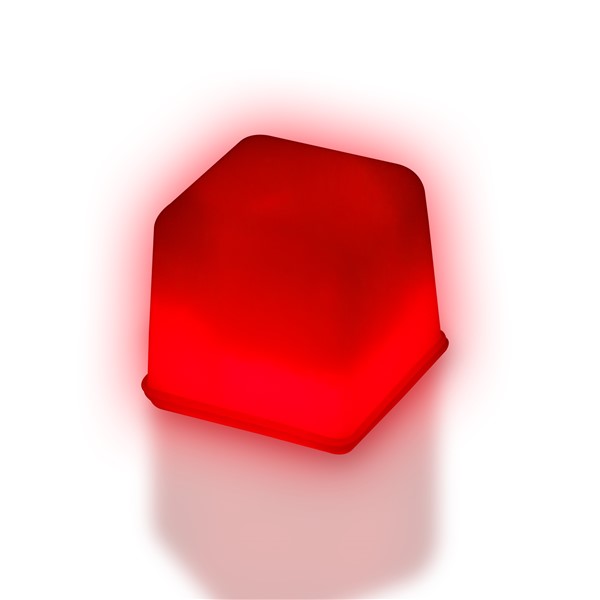 Red Glowing Ice Cubes (24 Per pack)