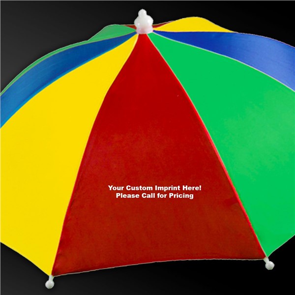 Rainbow Umbrella Hat