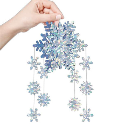 3D Snowflake Hanging Decoration