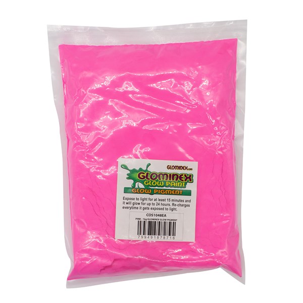 Pink Glominex 1 kg. Glow Pigment