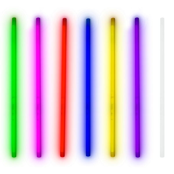 Variety Glow 9" Straws & Bracelets(25 Per pack)