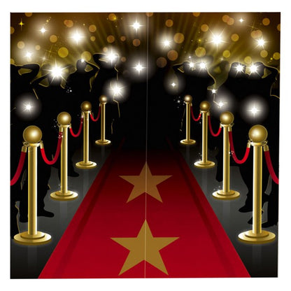 Red Carpet Wall Decorating Kit