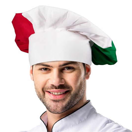 Red, White & Green Chef's Hat