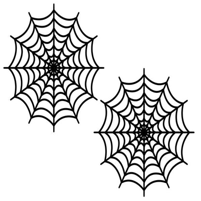 Spider Web Decorations (2 Per pack)