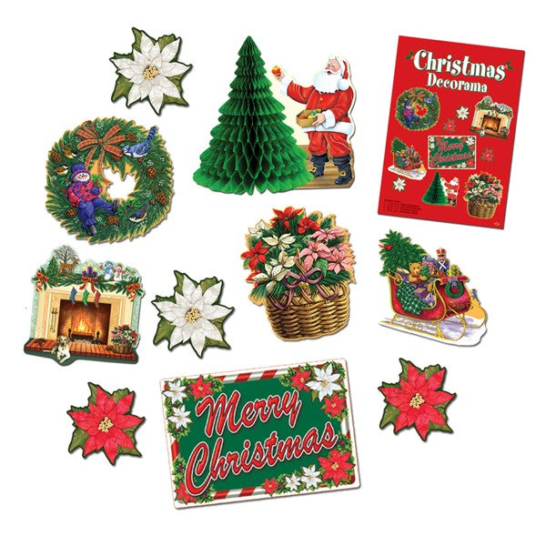 Christmas Decorama (10 Per pack)