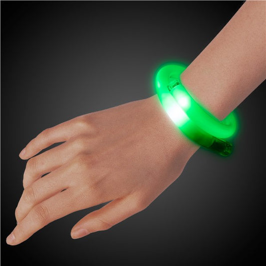 Green LED Tube Bracelet