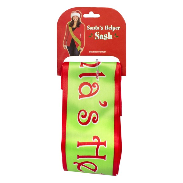 Santa's Helper Sash