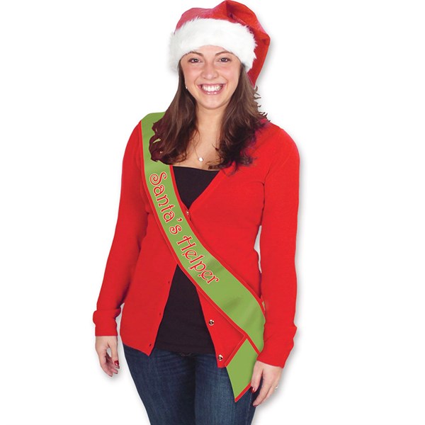 Santa's Helper Sash