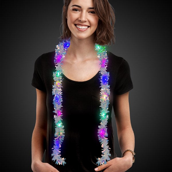 LED Tinsel Scarf