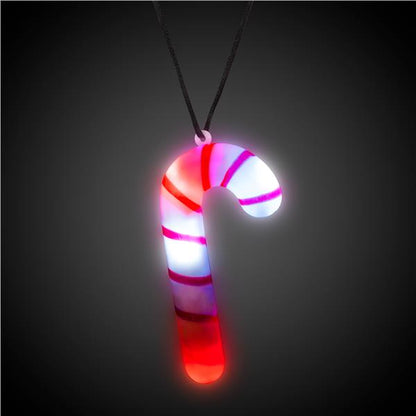 LED Candy Cane Necklace