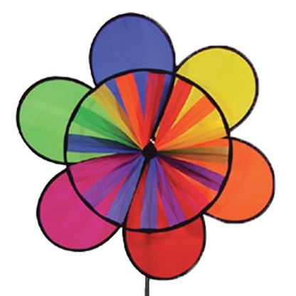 Rainbow Flower Wind Spinner