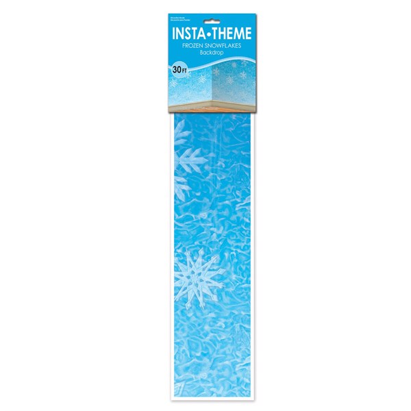 Snowflake Backdrop Room Roll (30 Per roll)