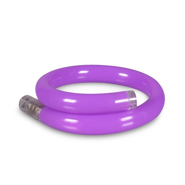 Purple LED Tube Bracelet