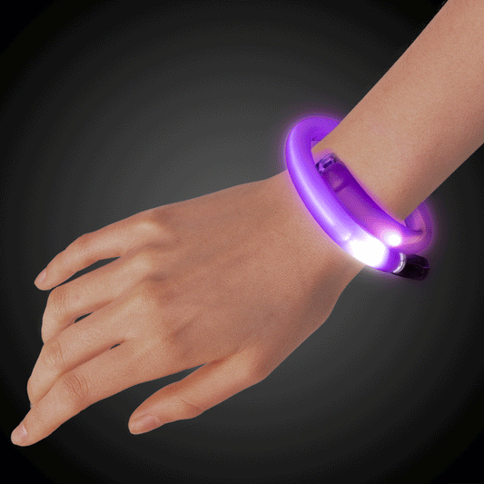 Purple LED Tube Bracelet