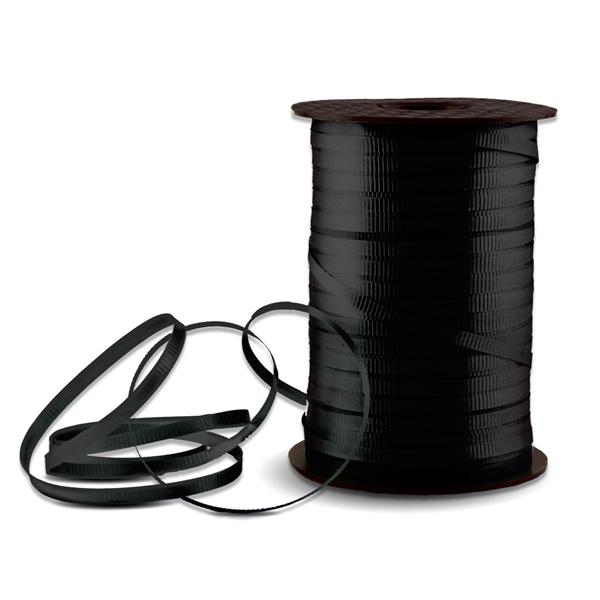 Black Crimped Curling Ribbon (500 per yard roll)