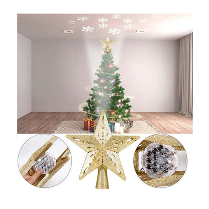 Christmas LED Light Projector Christmas Tree Topper