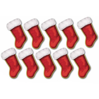 Christmas Stocking Cutouts(10 per pack)