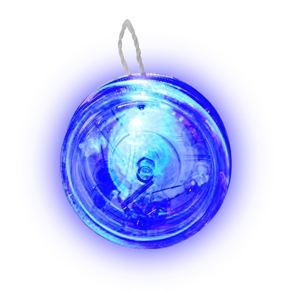 Blue LED Yo-Yos (12 Per pack)