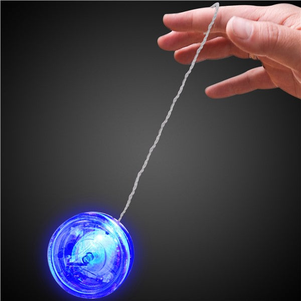 Blue LED Yo-Yos (12 Per pack)