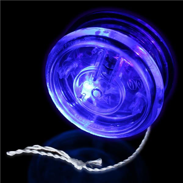 Blue LED Yo-Yos (12 Per pack)