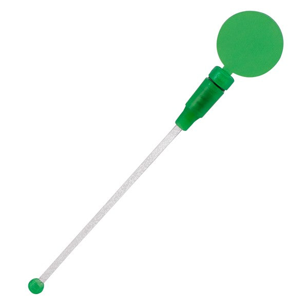 LED Green Circle Cocktail Stirrers (12 Per pack)