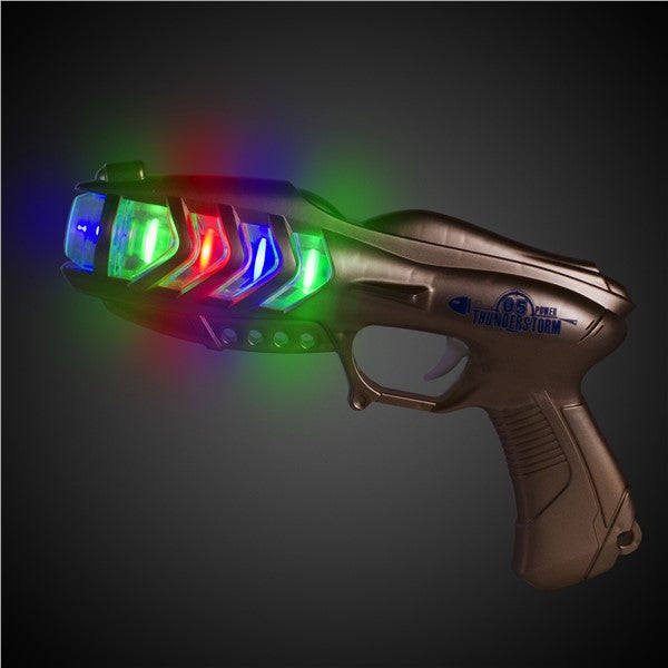 LED Spinning Orb Gun