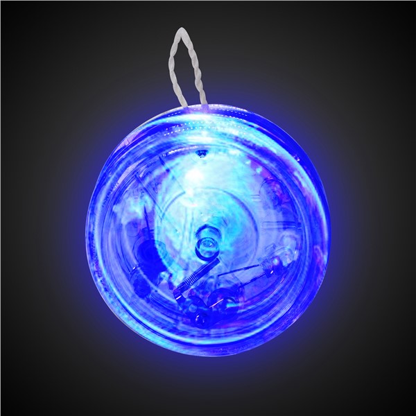 Blue LED Yo-Yos (12 Per pack)