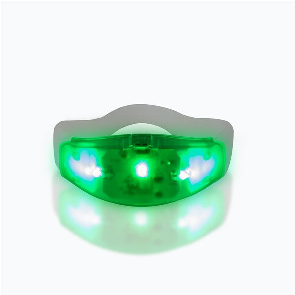 LED Green Stretchy Bangle Bracelet