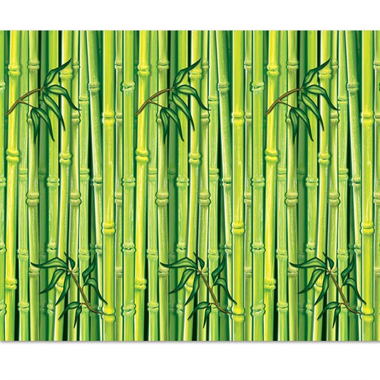 Green Bamboo Backdrop Room Roll