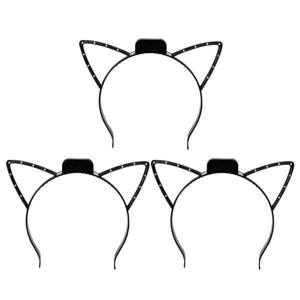 LED Cat Ear Headbands (12 Per pack)