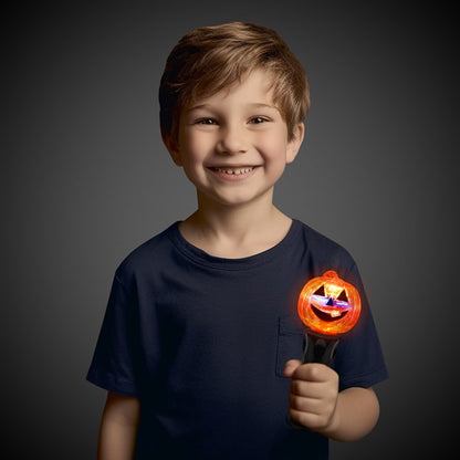 LED Pumpkin Spinner Wand