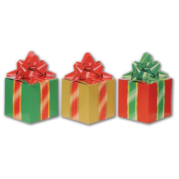 Christmas Presents Favor Boxes (3 Per pack)