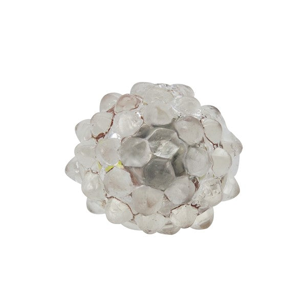 LED White Jelly Bumpy Rings (24 Per pack)