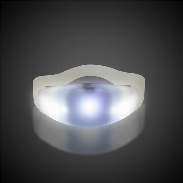 LED White Stretchy Bangle Bracelet