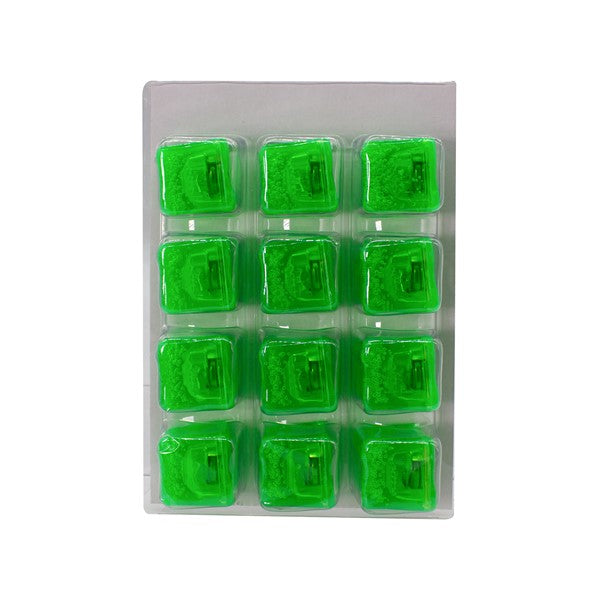 Neon Green LED Ice Cubes (12 Per pack)