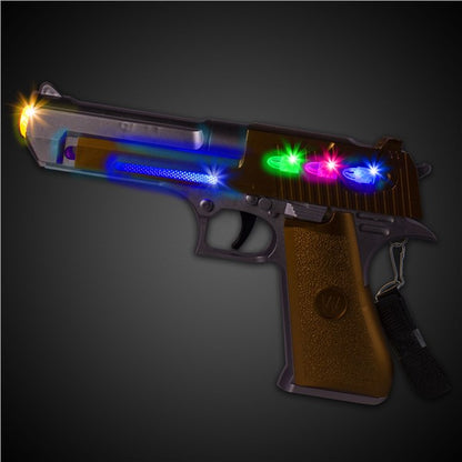 LED Plated Laser Pistol