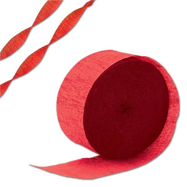 Red Crepe Paper Streamer