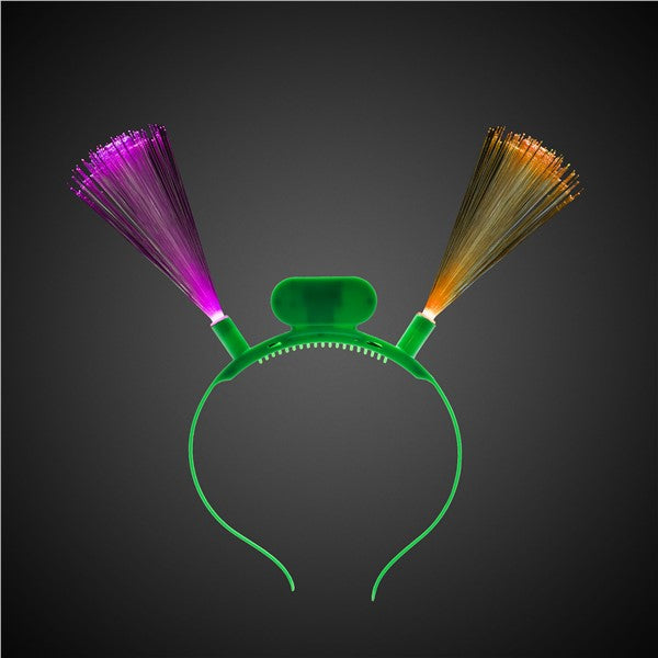 LED Fiber Optic Headbands (12 Per pack)