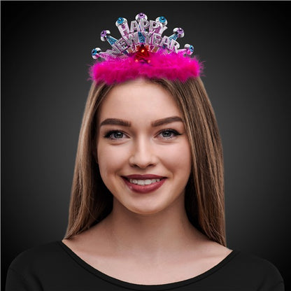 LED Happy New Year Tiara