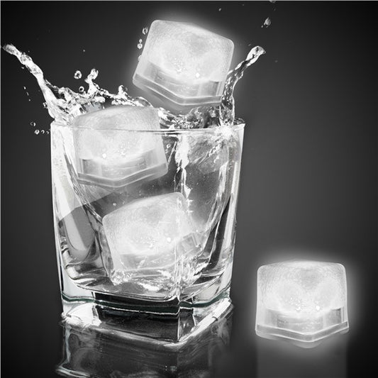 White LED Ice Cubes (12 Per pack)