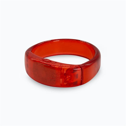 Red LED Bangle Bracelet