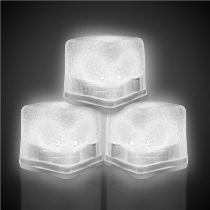 White LED Ice Cubes (12 Per pack)