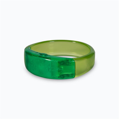 Green LED Bangle Bracelet