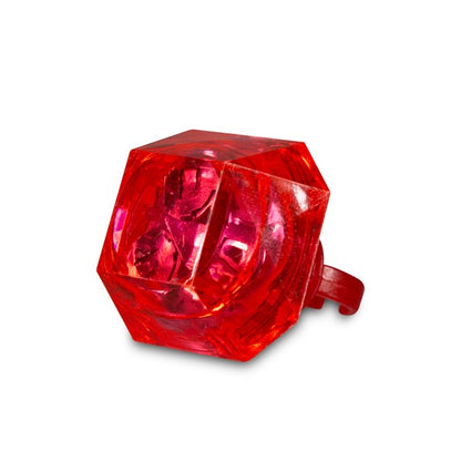 LED Red Diamond Ring