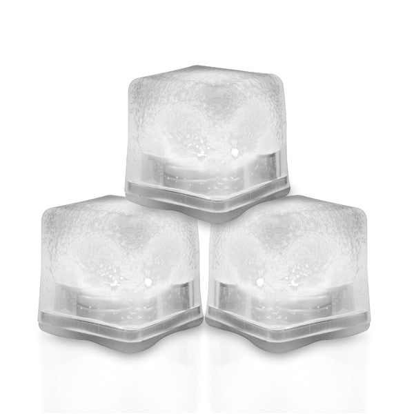 White LED Ice Cubes (12 Per pack)