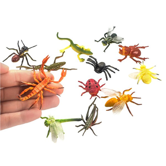 Insect & Bug Toy Figures (12 Per pack)