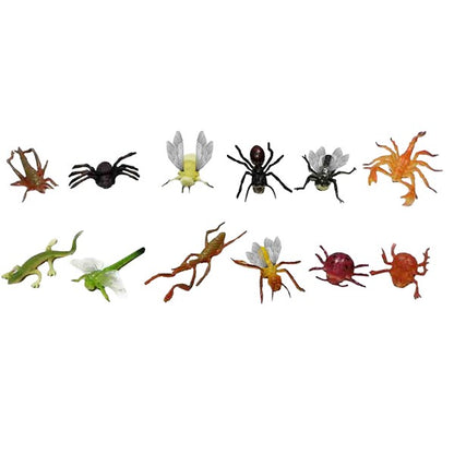 Insect & Bug Toy Figures (12 Per pack)