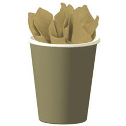 Gold Shimmer 9 oz Paper Cups (20 per pack)