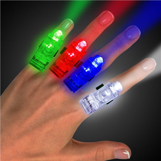 LED Finger Light Rings (36 Per pack)