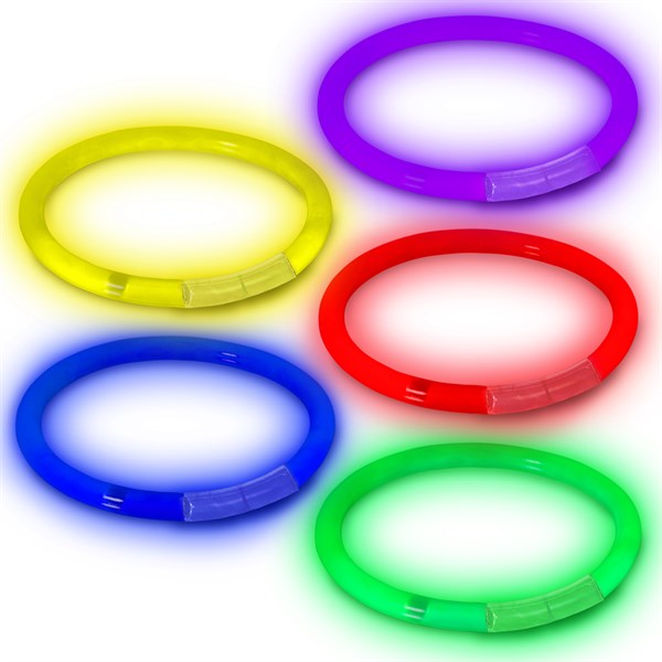 Super Bright 9" Glow Bracelets (12 Per pack)